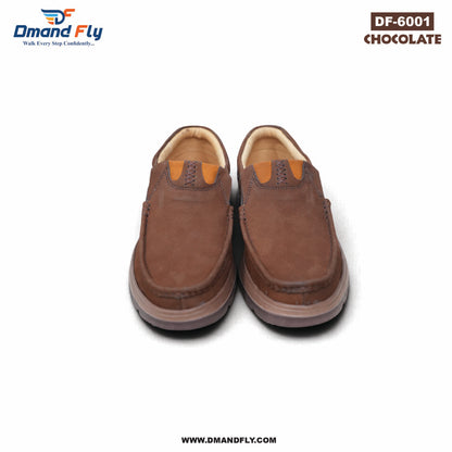 DF-6001 Original Leather Shoe (Chocolate)