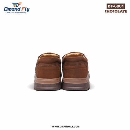 DF-6001 Original Leather Shoe (Chocolate)