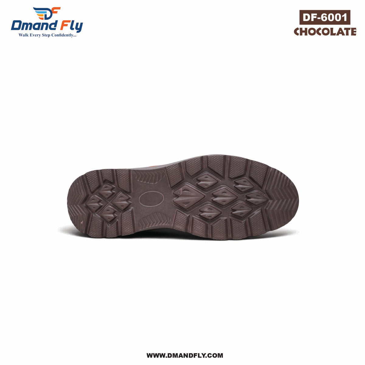 DF-6001 Original Leather Shoe (Chocolate)