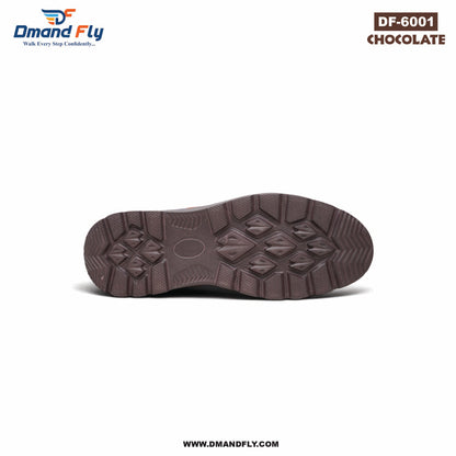 DF-6001 Original Leather Shoe (Chocolate)
