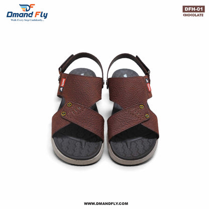 DFH-01 Leather Sandal (Chocolate)