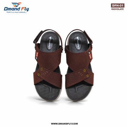 DFH-01 Leather Sandal (Chocolate)