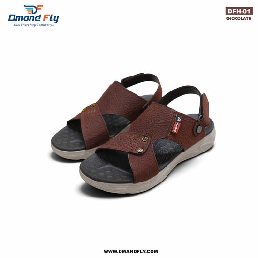 DFH-01 Leather Sandal (Chocolate)