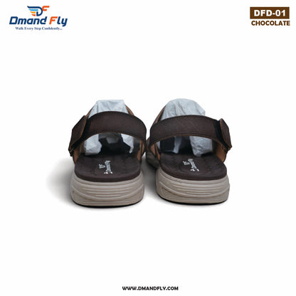 DFD-01 Original Leather Sandal (Chocolate)