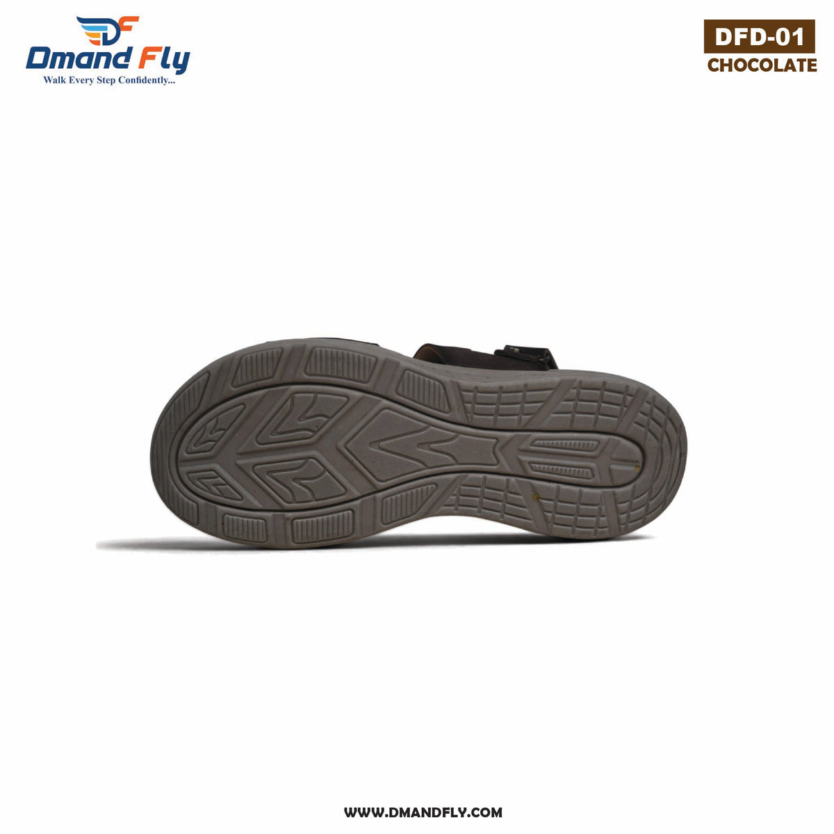 DFD-01 Original Leather Sandal (Chocolate)