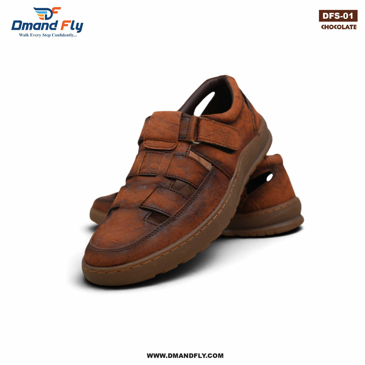 DFS-01 Original Leather Shoe (Chocolate)