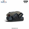 GN-03 Sythetic Leather Sandal (Black)