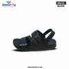 GN-03 Sythetic Leather Sandal (Black)