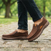 DF-6001 Original Leather Shoe (Chocolate)