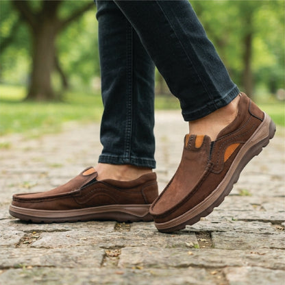 DF-6001 Original Leather Shoe (Chocolate)