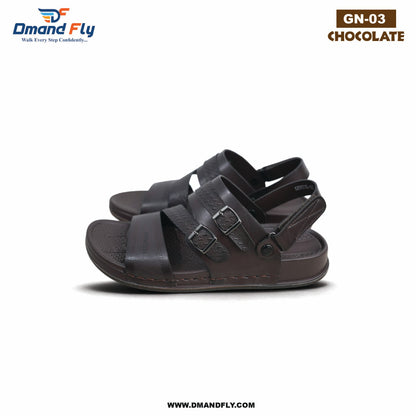 GN-03 Sythetic Leather Sandal (Chocolate)
