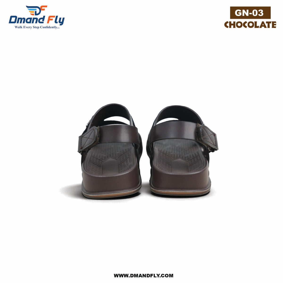 GN-03 Sythetic Leather Sandal (Chocolate)