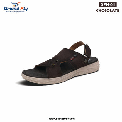 DFH-01 Leather Sandal (Chocolate)