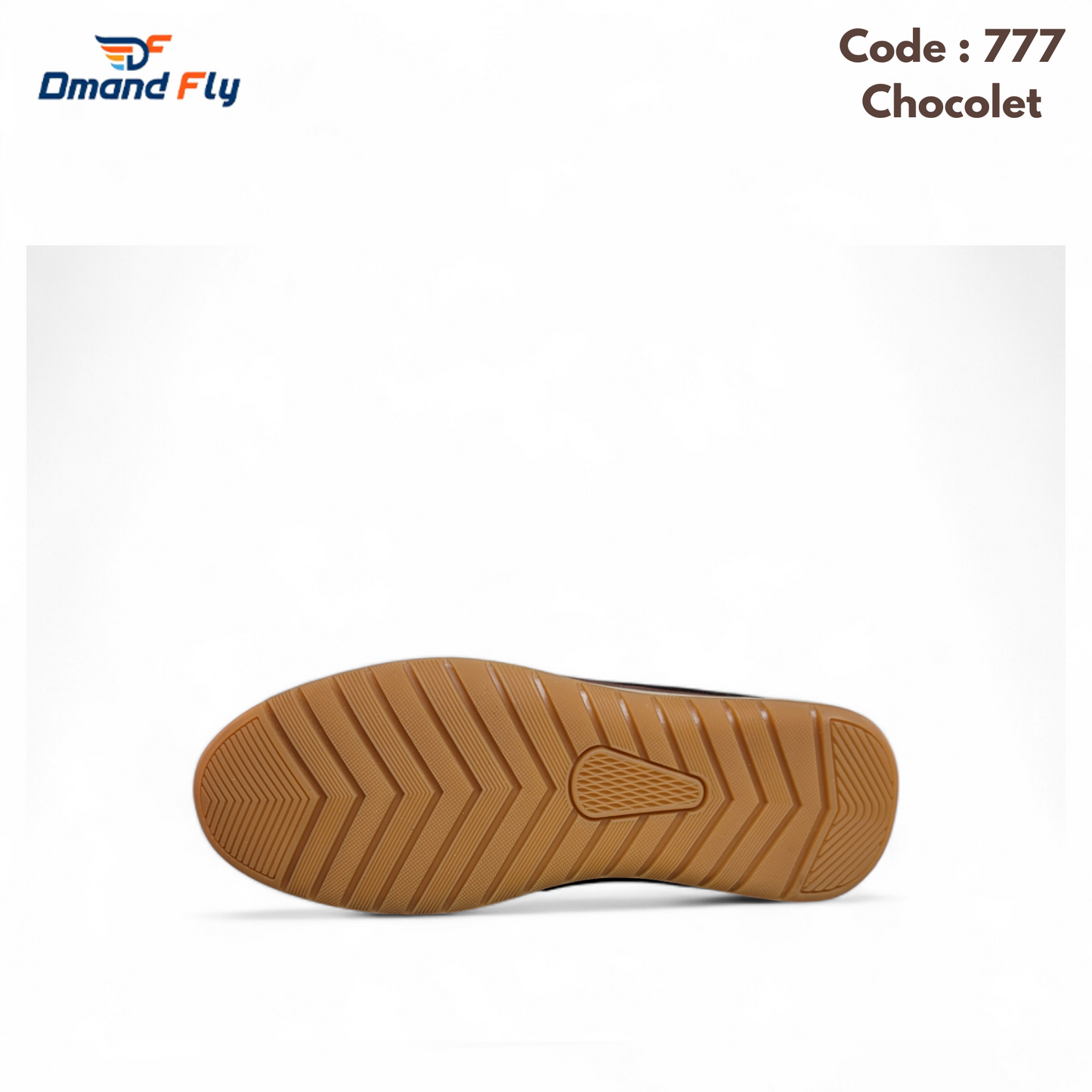 Premium Leather Casual Shoes - 777 (Chocolate)