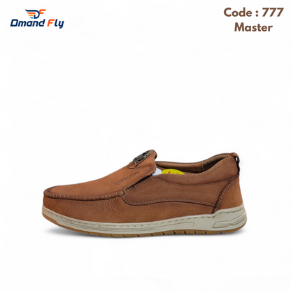 Premium Leather Casual Shoes - 777 (Master)