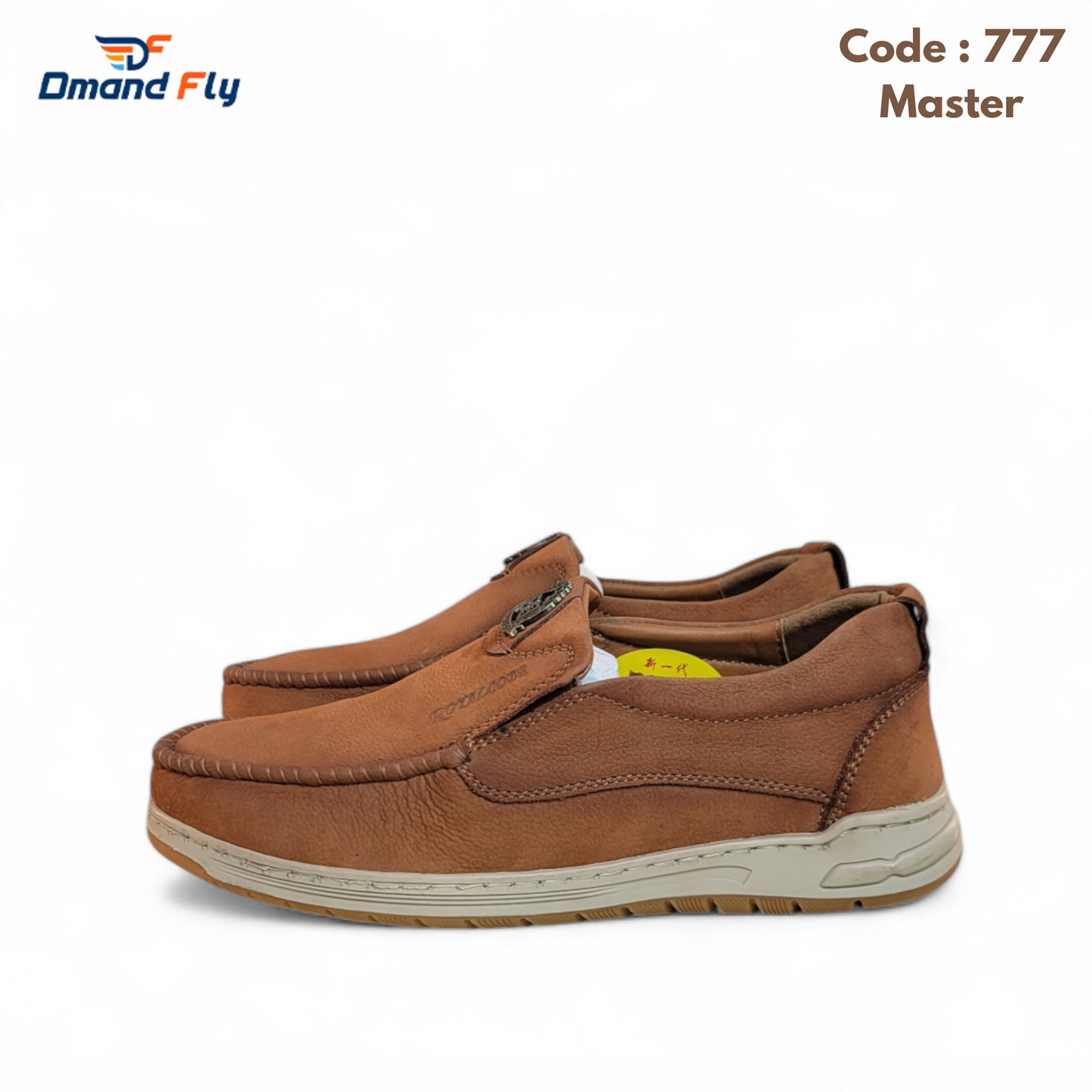 Premium Leather Casual Shoes - 777 (Master)