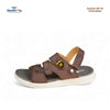 DP-12 Leather Sandal (Chocolate)