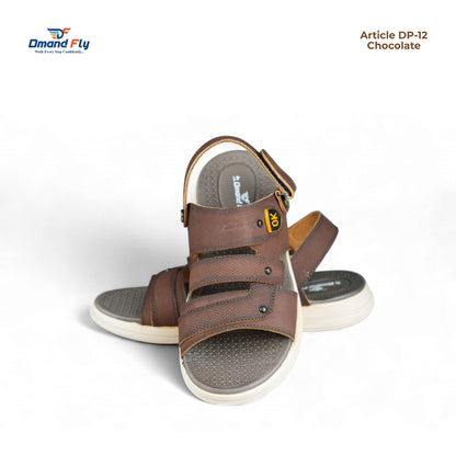 DP-12 Leather Sandal (Chocolate)