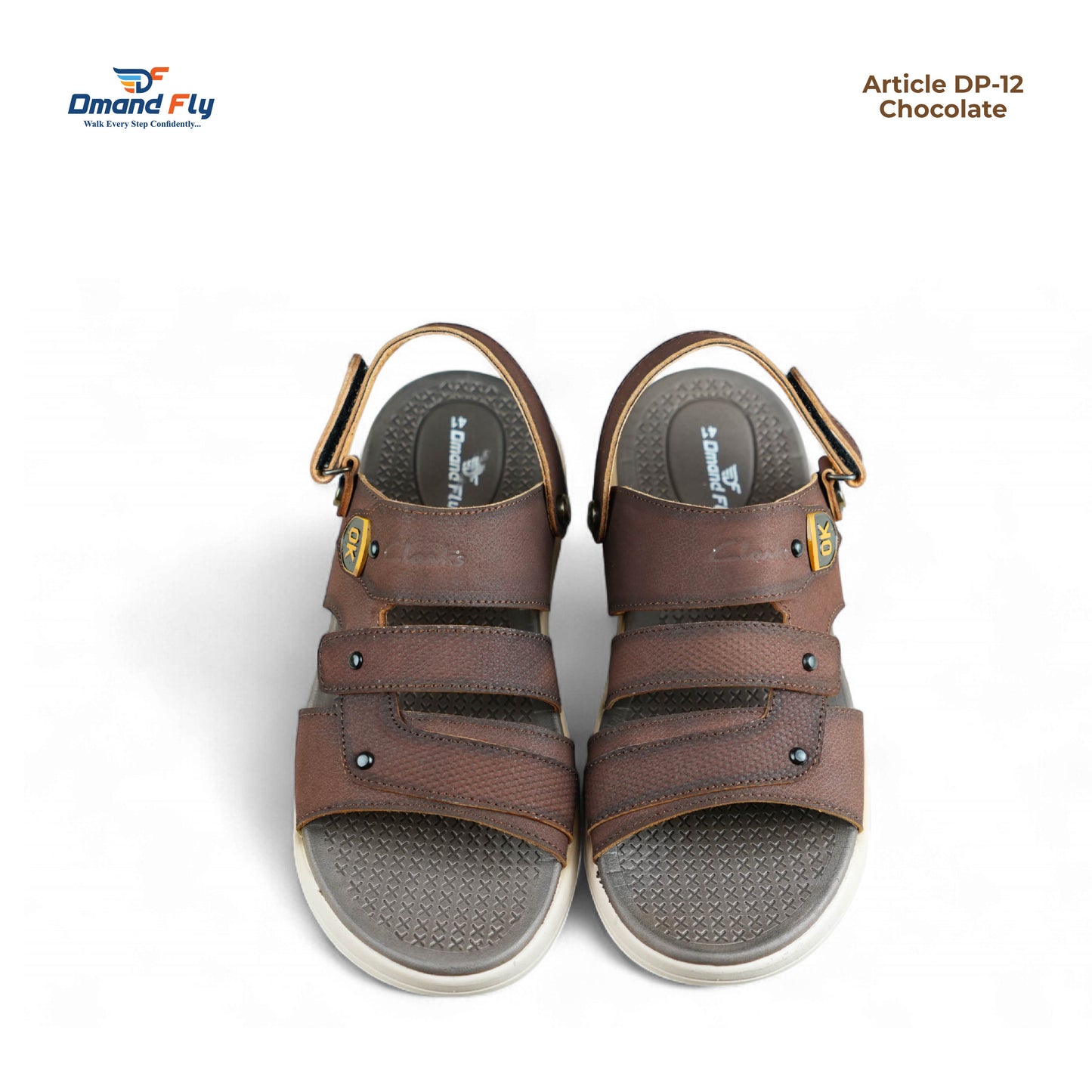 DP-12 Leather Sandal (Chocolate)