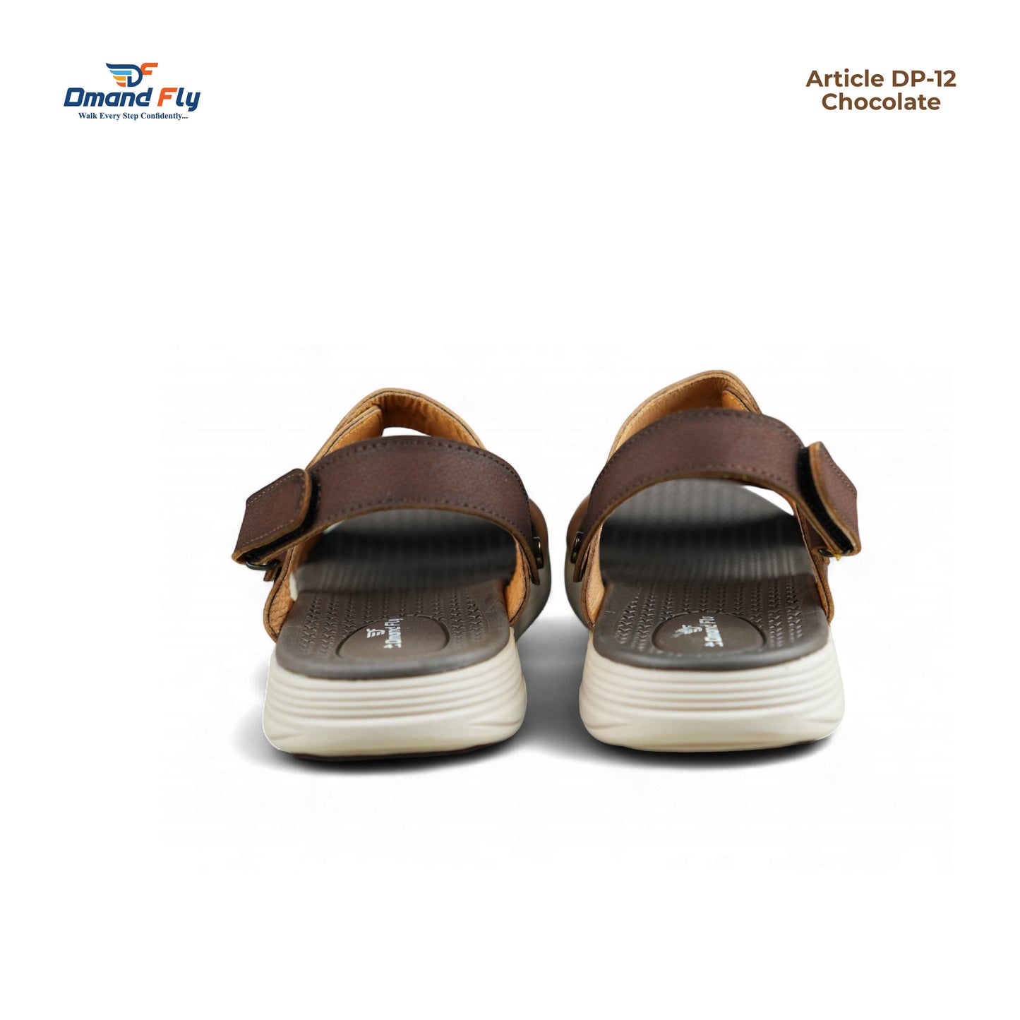 DP-12 Leather Sandal (Chocolate)