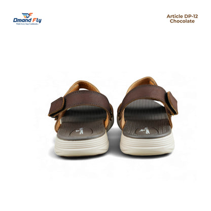 DP-12 Leather Sandal (Chocolate)