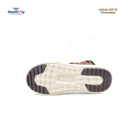 DP-12 Leather Sandal (Chocolate)