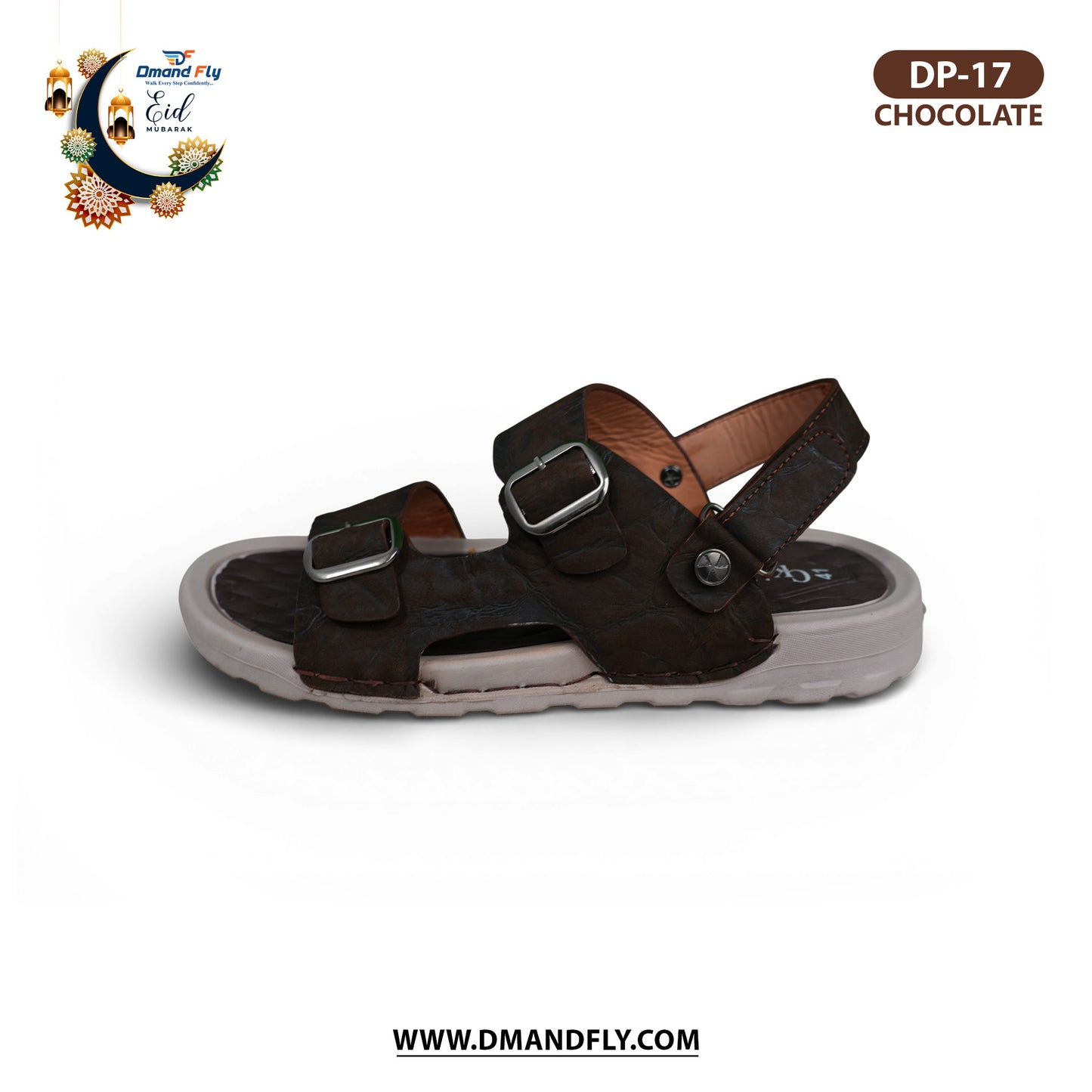 DP-17 Leather Sandal (Chocolate)