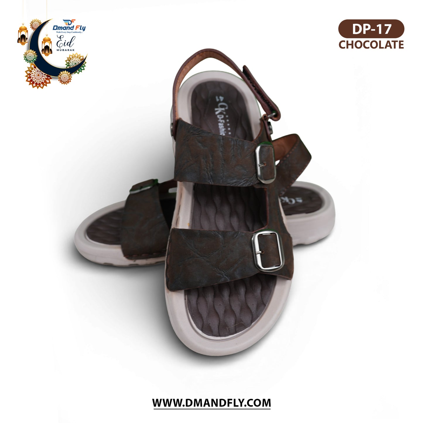 DP-17 Leather Sandal (Chocolate)