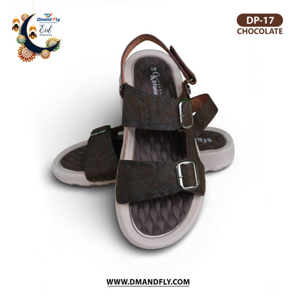 DP-17 Leather Sandal (Chocolate)