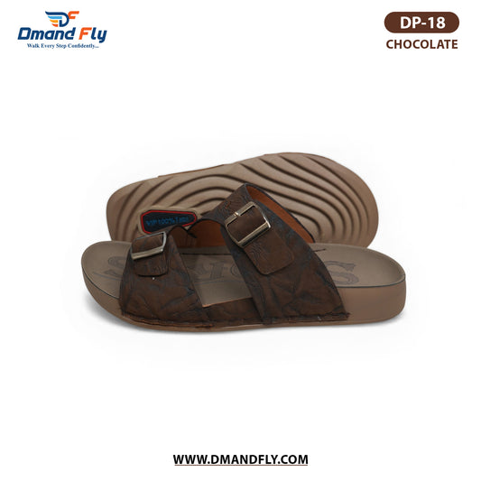 DP-18 Leather Sandal (Chocolate)