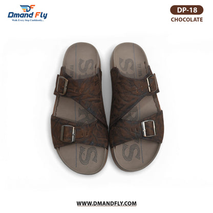 DP-18 Leather Sandal (Chocolate)