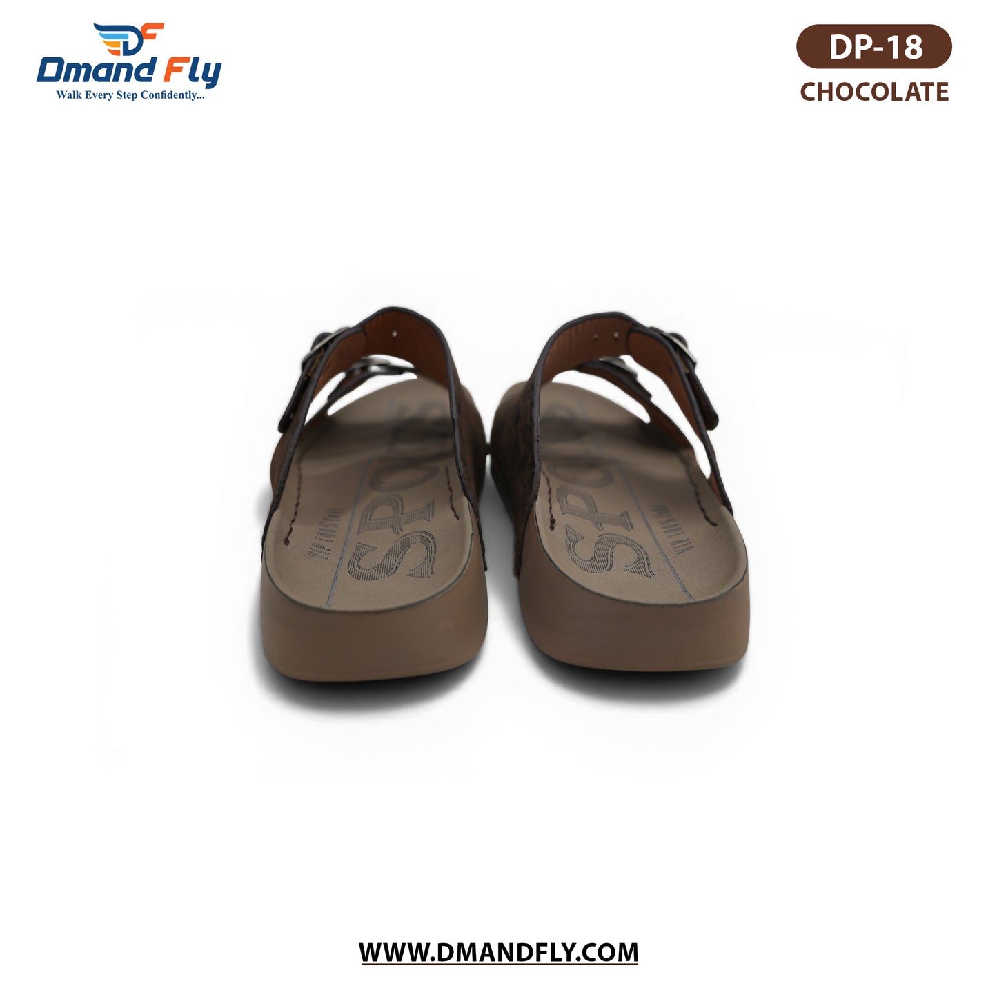 DP-18 Leather Sandal (Chocolate)