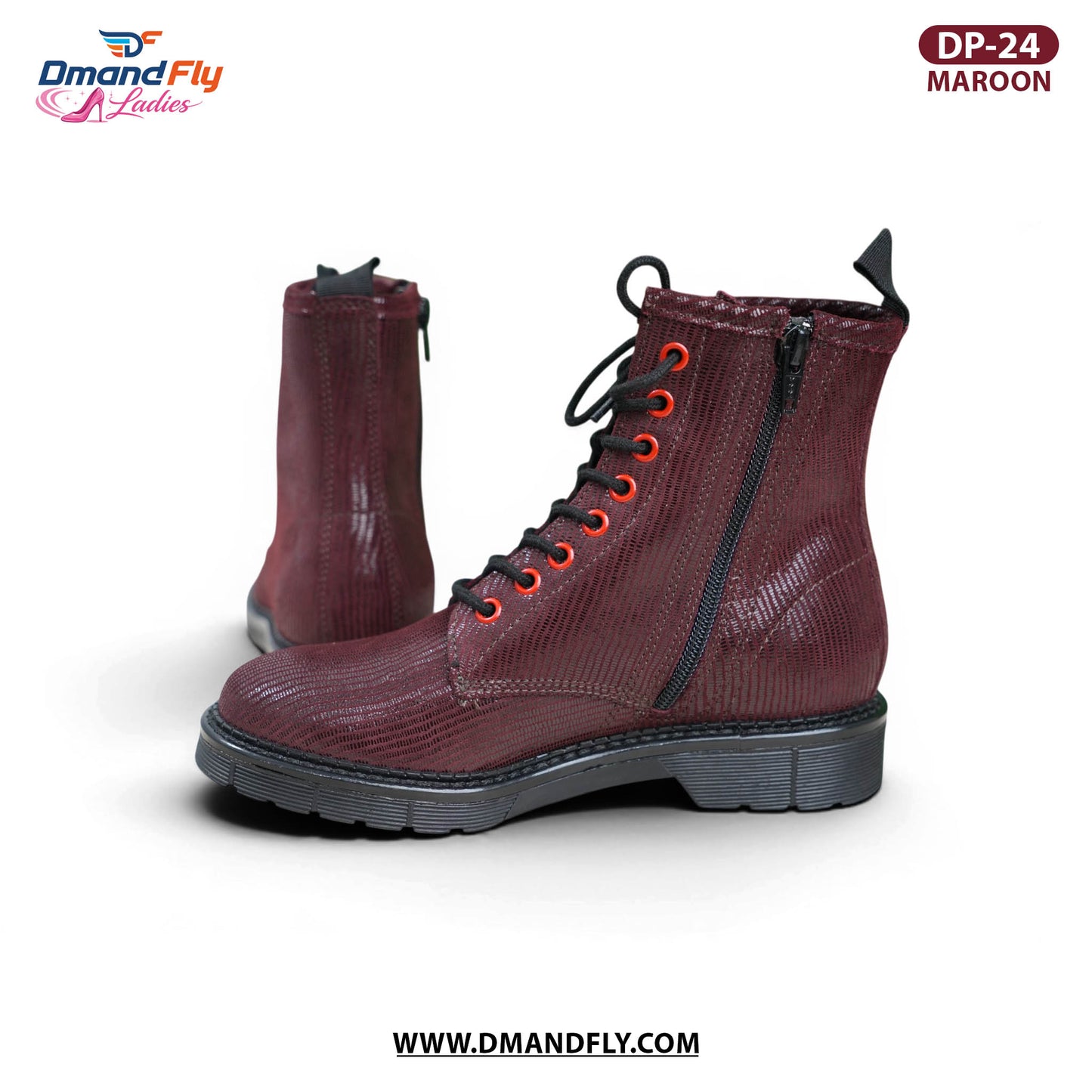 DP-24 Ladies Combat Boot (Marron)