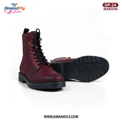 DP-24 Ladies Combat Boot (Marron)