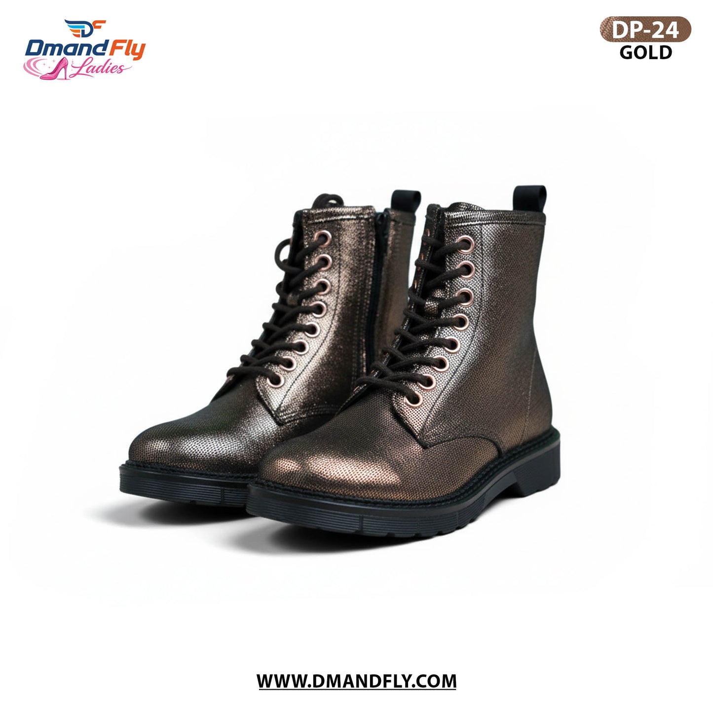 DP-24 Ladies Combat Boot (Golden)