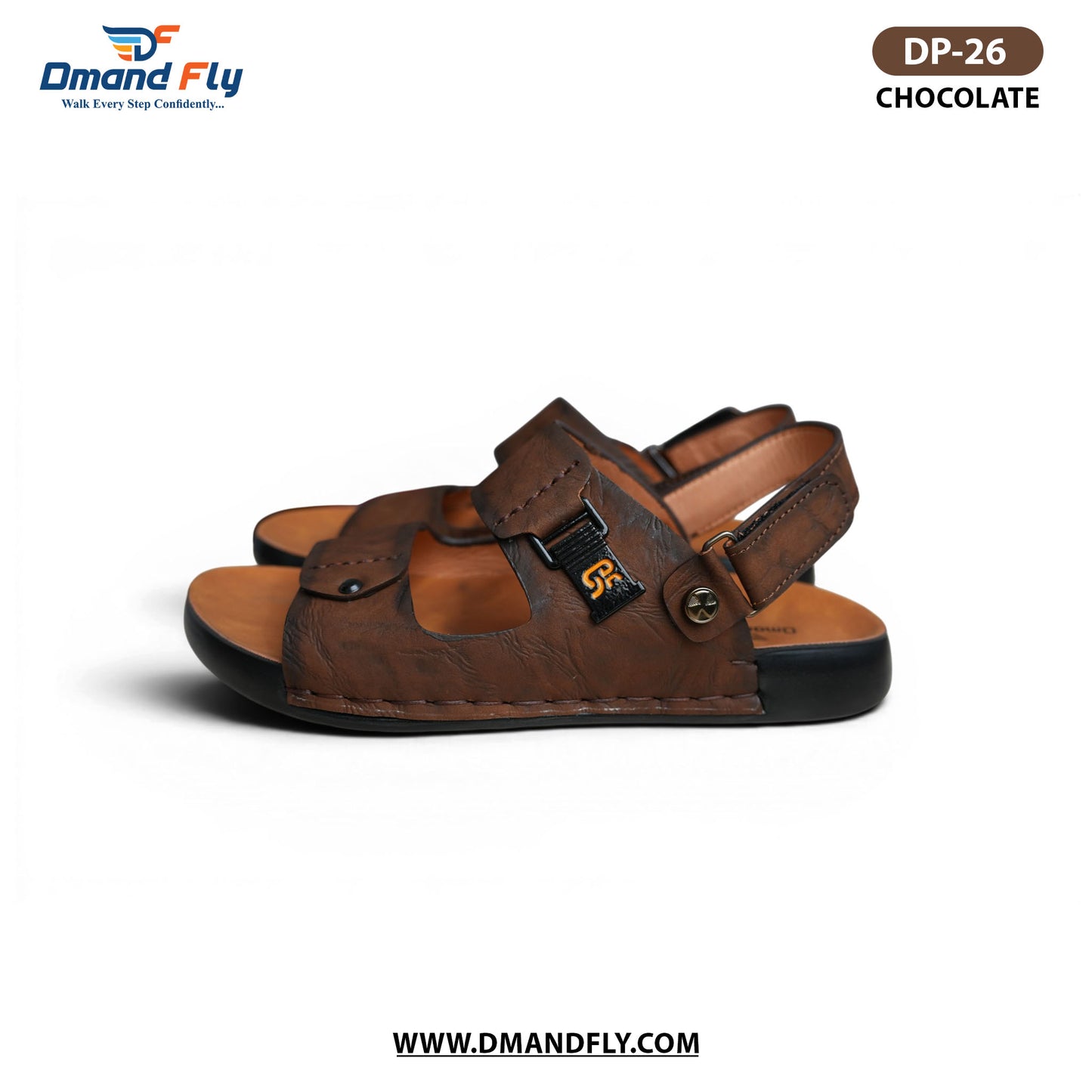 DP-26 Leather Sandal (Chocolate)