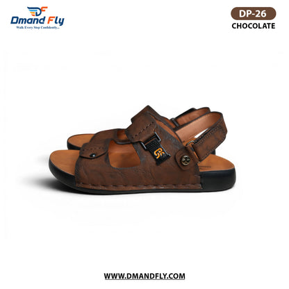 DP-26 Leather Sandal (Chocolate)