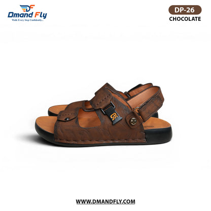 DP-26 Leather Sandal (Chocolate)