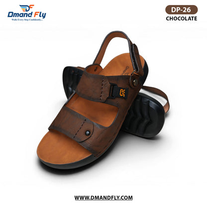 DP-26 Leather Sandal (Chocolate)