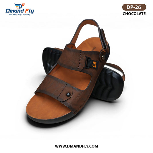 DP-26 Leather Sandal (Chocolate)