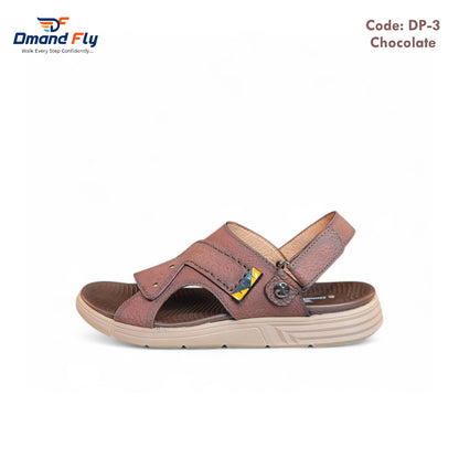 DP-3 Premium Leather Sandal (Chocolet)