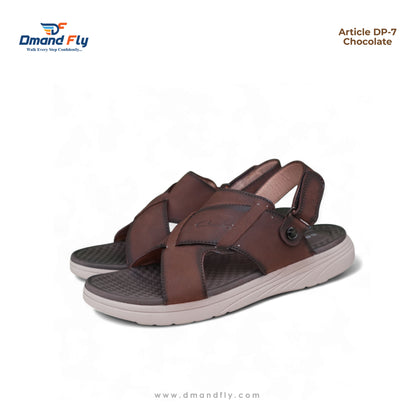 DP-7 Leather Sandal (Chocolate)
