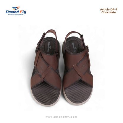 DP-7 Leather Sandal (Chocolate)