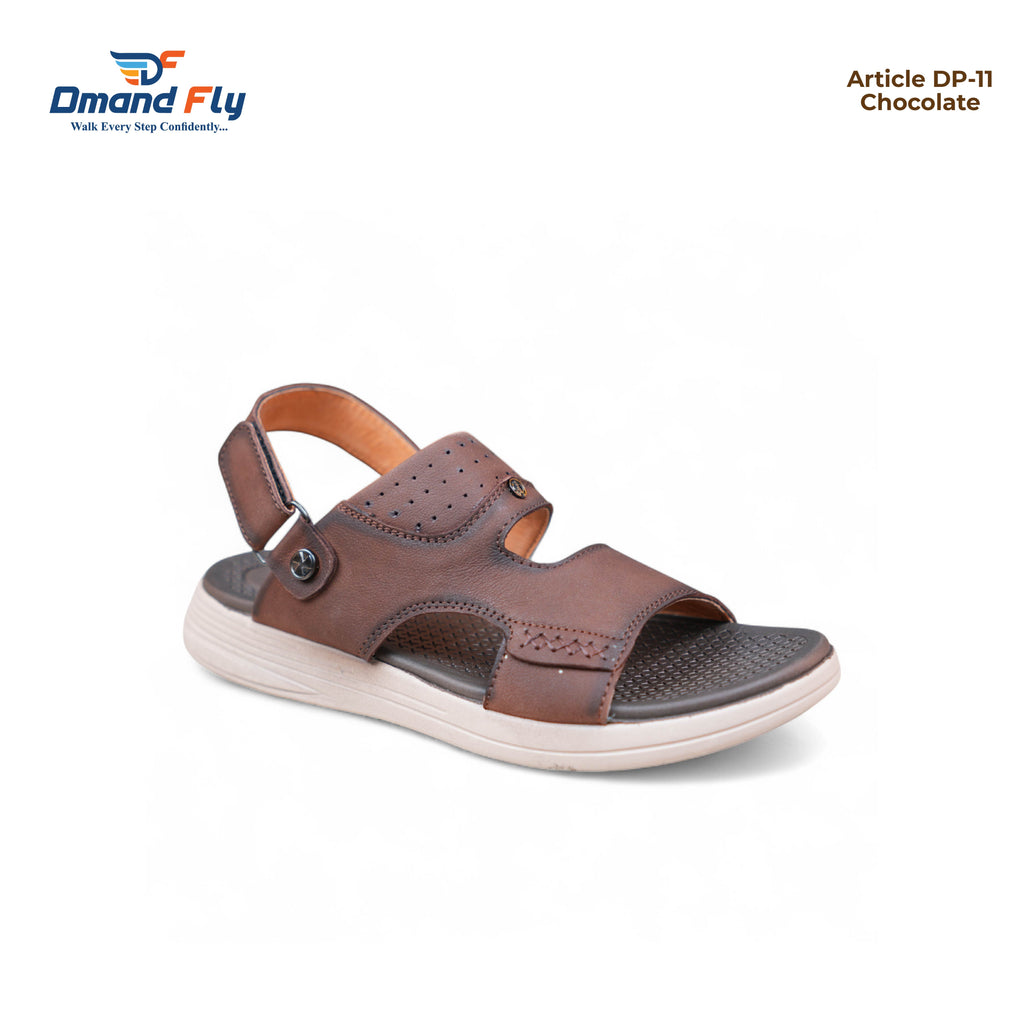 DP-11 Leather Sandal (Chocolate)