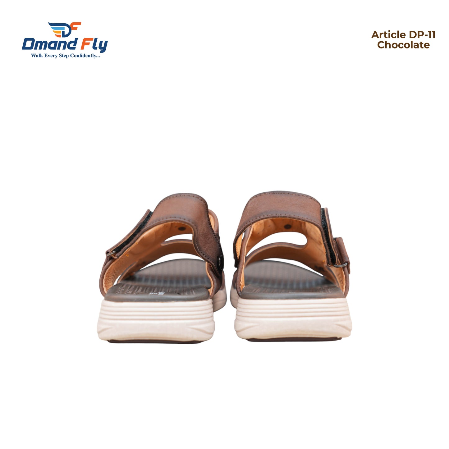 DP-11 Leather Sandal (Chocolate)