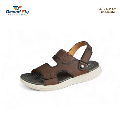 DP-11 Leather Sandal (Chocolate)