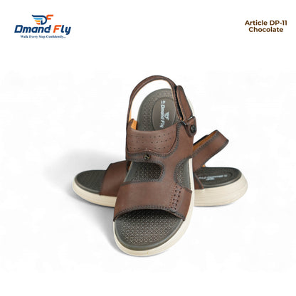 DP-11 Leather Sandal (Chocolate)