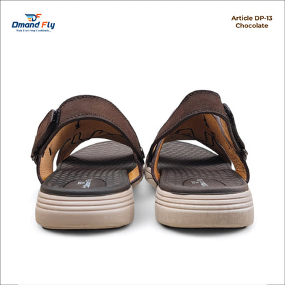 DP-13 Leather Sandal (Chocolate)