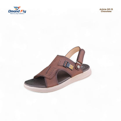 DP-13 Leather Sandal (Chocolate)