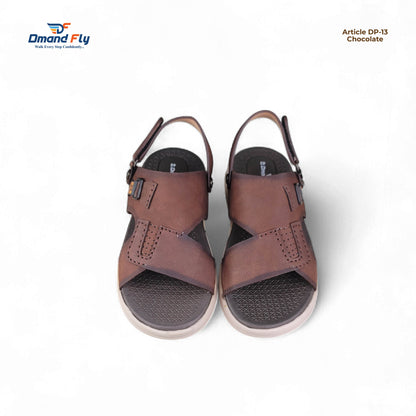 DP-13 Leather Sandal (Chocolate)